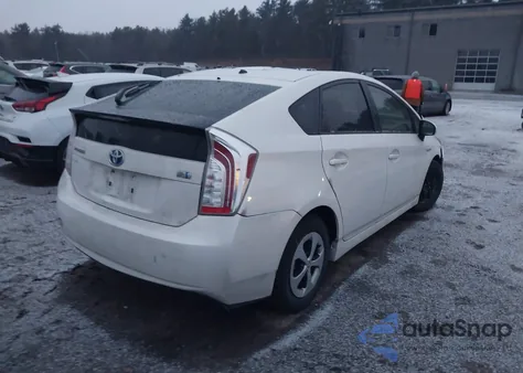2013 Toyota Prius Two from USA, damaged, VIN JTDKN3DUXD5563963